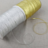 Gold And Silver Onion With Christmas Ribbon Gift Wrapping